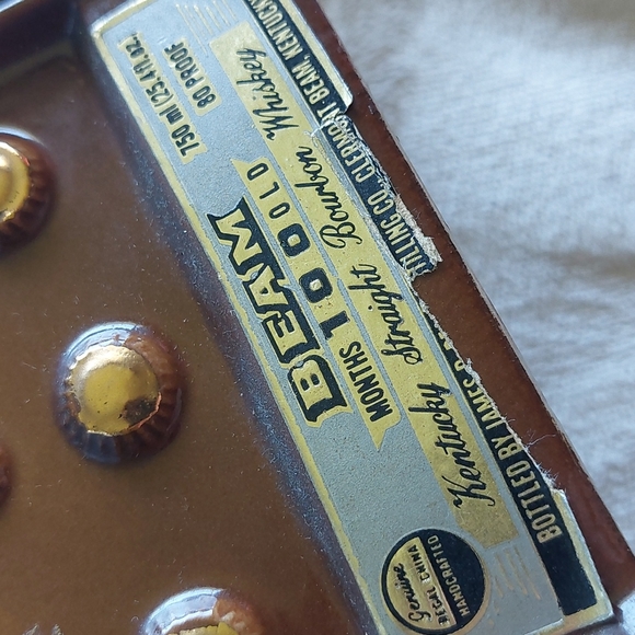 Vintage 1979 Jim Beam Pacific Pioneer Broadcasters bottle - Picture 4 of 4